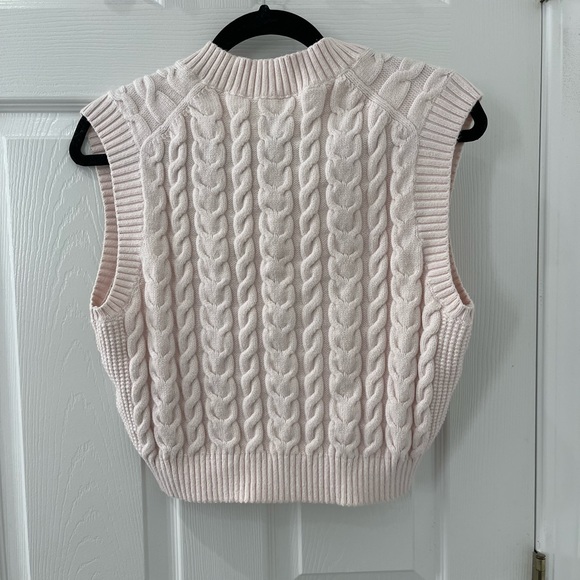 XXS - Sunday Best - Cropped Sweater Vest - Picture 4 of 5